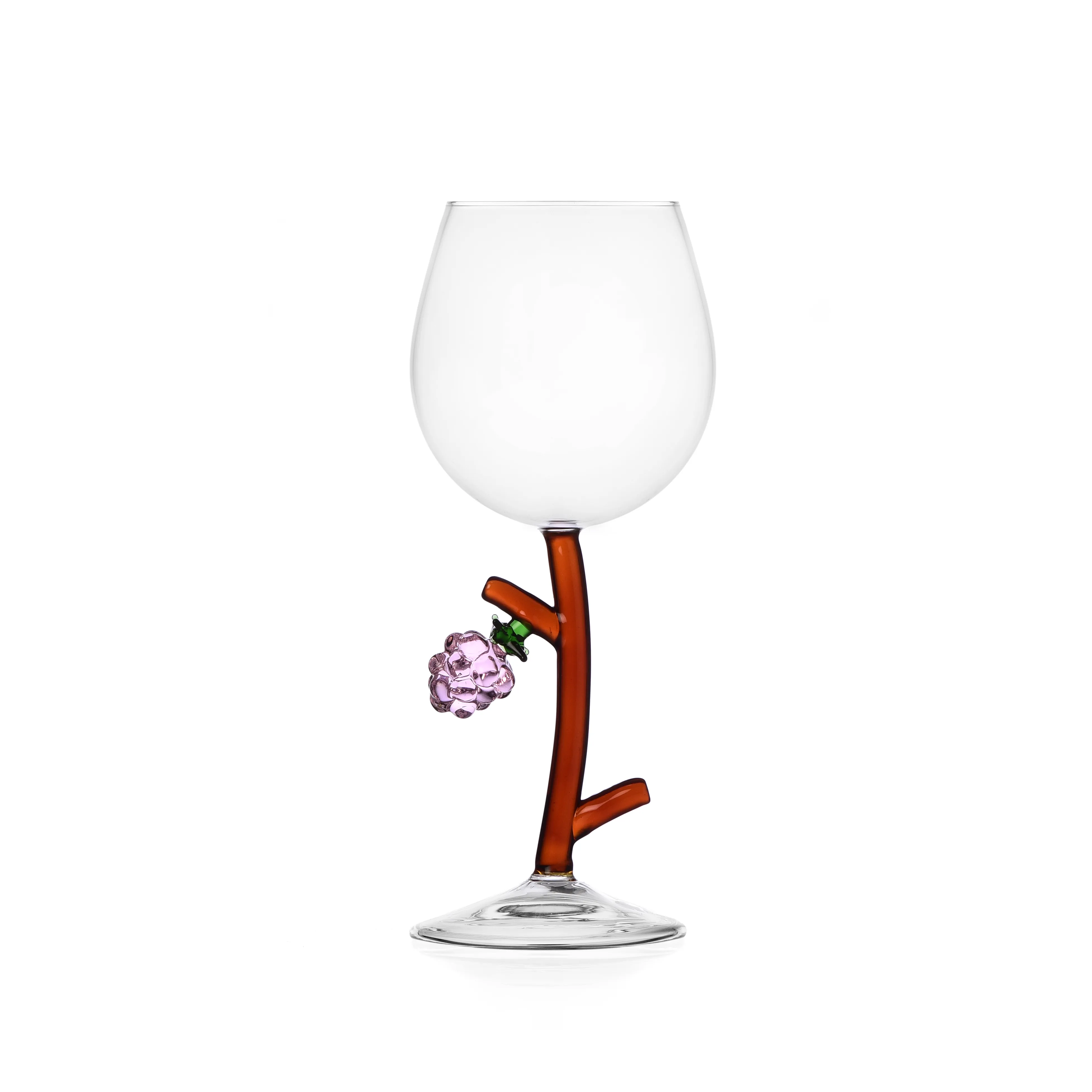 Stemmed Glass Raspberry Ichendorf Fruits and Flowers Collection